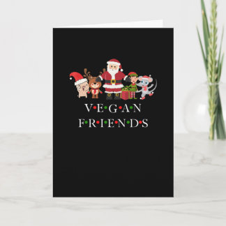 Vegan Friends - Weihnachtsedition Karte