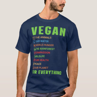 Vegan für alles Phantastische vegetarische Proud V T-Shirt