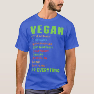Vegan für alles Phantastische vegetarische Proud V T-Shirt