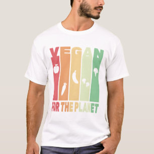 Vegan für den Planeten T-Shirt