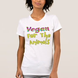 Vegan für den T - Shirt der Tiere, Tierschutzbesti