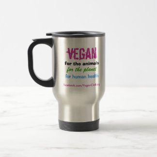 Vegan für die Tiere Reisebecher