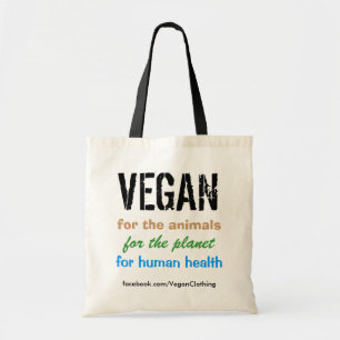 VEGAN, für die Tiere… Tasche