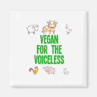 Vegan für stimmloses Weiß mit lustigen Tieren