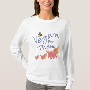 Vegan für Tiere T-Shirt