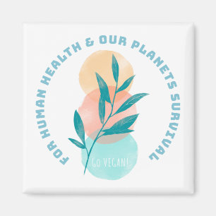 Vegan gehen magnet