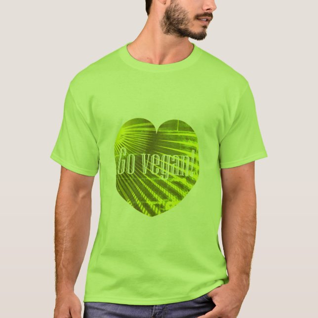 Vegan gehen T-Shirt (Vorderseite)