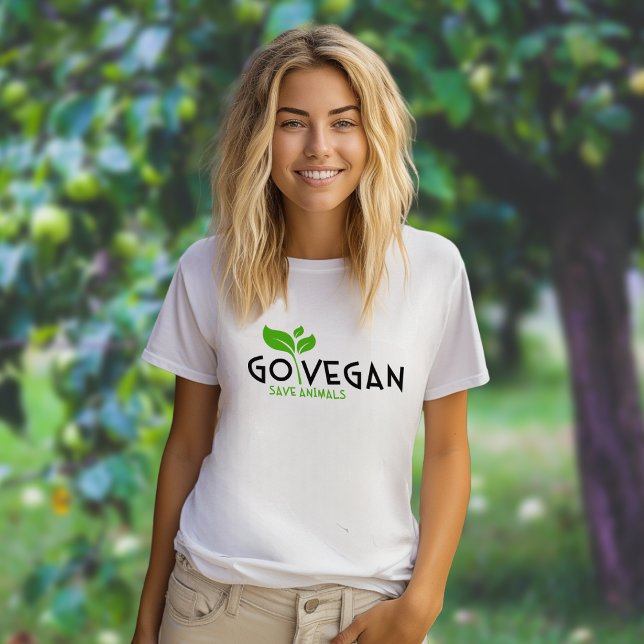 Vegan, Gerettet Tiere, grüner Aktivismus T-Shirt (Von Creator hochgeladen)