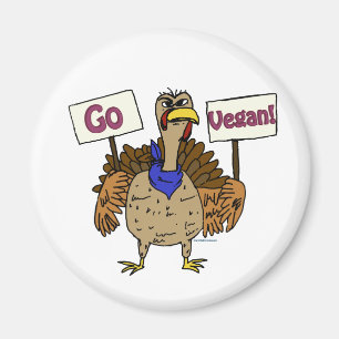 Vegan - Gespräche mit der Türkei Magnet