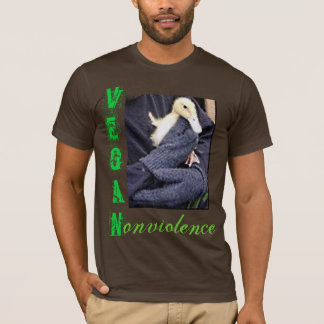 Vegan = Gewaltlosigkeit T-Shirt