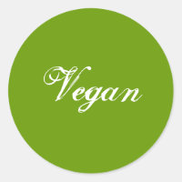 Vegan. Grün. Slogan. Gestaltet