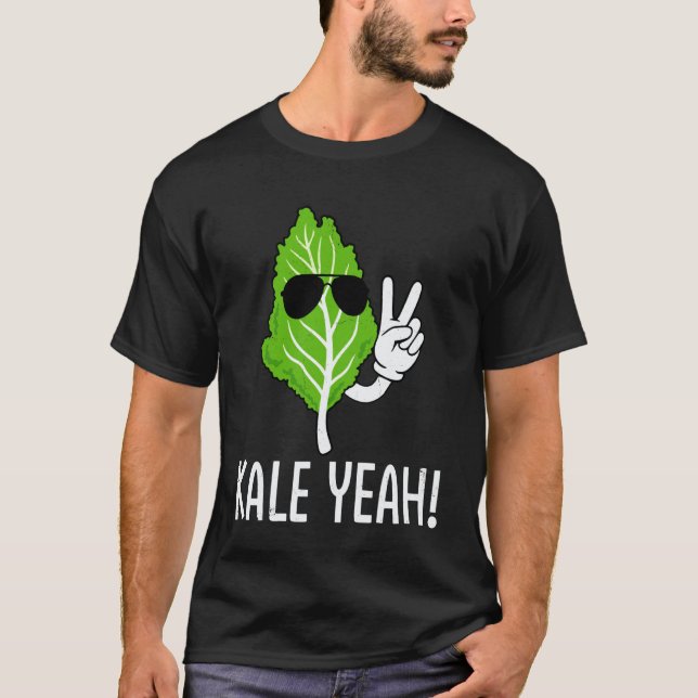 Vegan - Grünkohl Ja T-Shirt (Vorderseite)