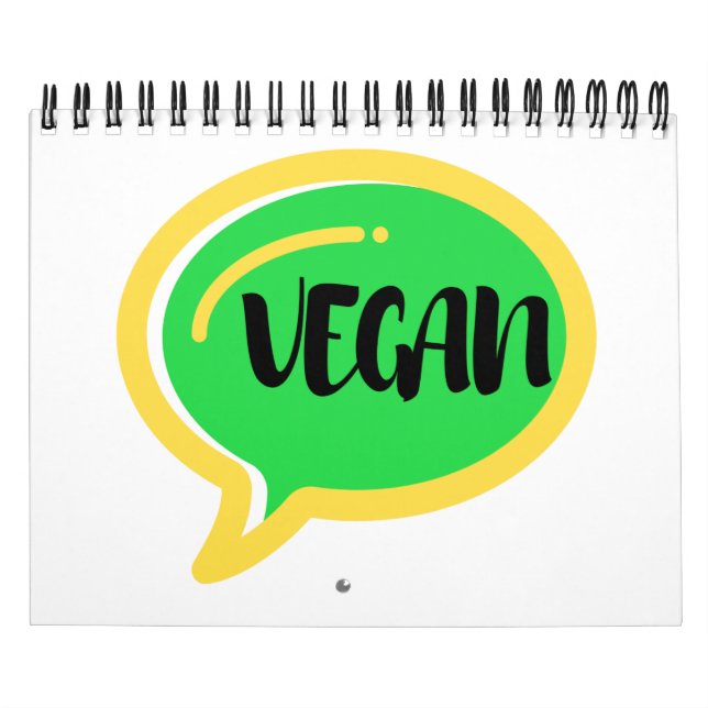 vegan| Hazte vegano Kalender (Titelbild)