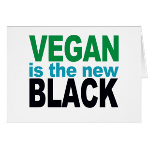 Vegan ist das neue Schwarz