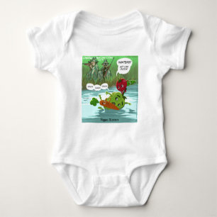 Vegan Jäger Funny Baby Strampler