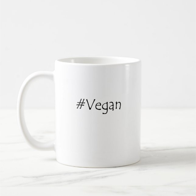 #Vegan Kaffeetasse (Links)