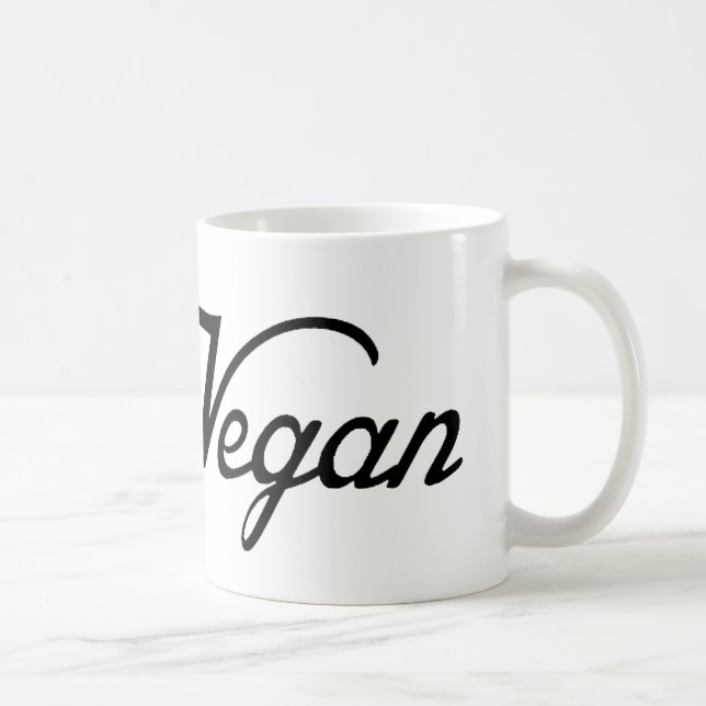 Vegan Kaffeetasse (Rechts)
