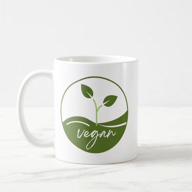 Vegan Kaffeetasse (Links)
