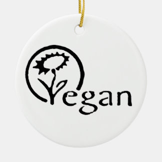 Vegan Keramikornament