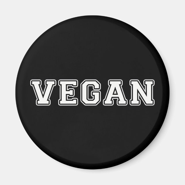 Vegan Magnet (Vorne)