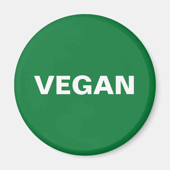 VEGAN MAGNET (Vorne)