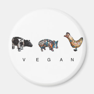 VEGAN MAGNET