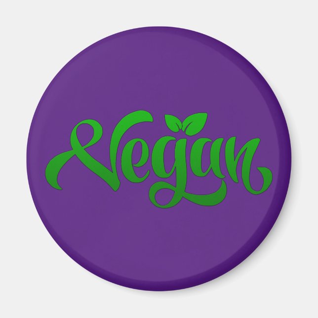 vegan magnet (Vorne)