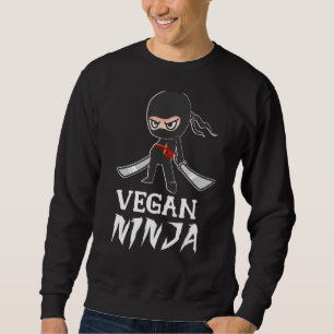 Vegan Ninja Vegan Ninja Foodi Vegetarian Food Vege Sweatshirt