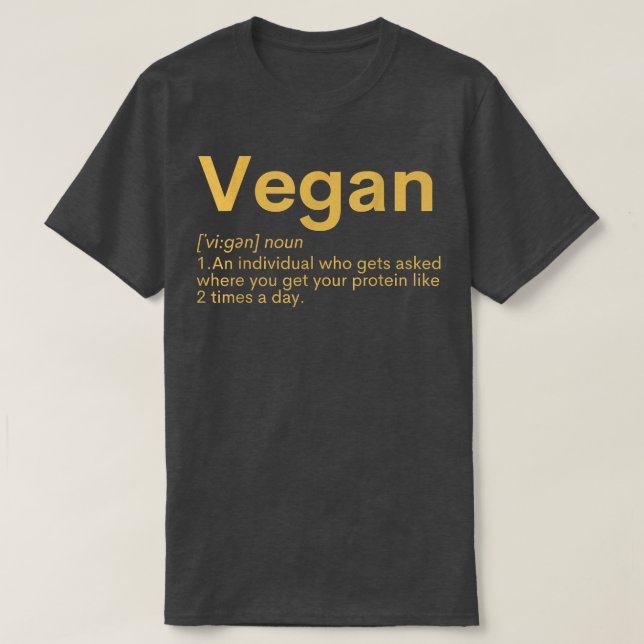 Vegan Plant Based Diet Dino Vegetarian Nature Herb T-Shirt (Design vorne)