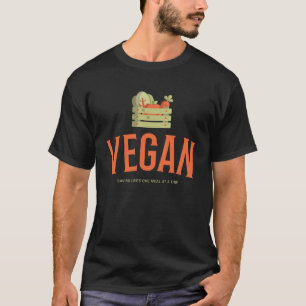 Vegan – Retten Leben, Eine Mahlzeit Auf Einmal T-Shirt