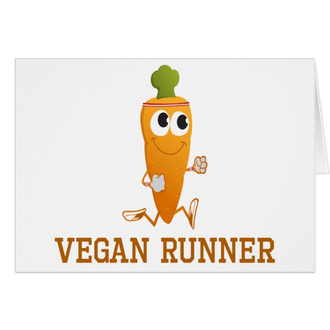 Vegan Runner Carrot (Vorderseite (Horizontal))
