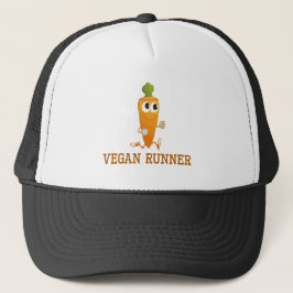 Vegan Runner Carrot Truckerkappe
