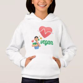 vegan, Salat Hoodie