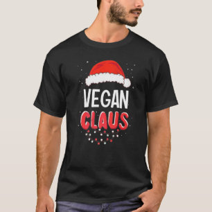 Vegan Santa Claus Weihnachts-Matching-Kostüm Premi T-Shirt