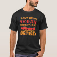 Vegan sein von Kopf Tomaten - Lustige Zitate für