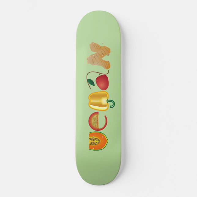 Vegan Skateboard (Vorderseite)