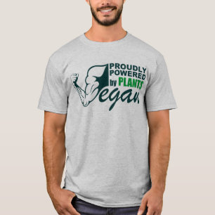 Vegan: Stolz angetrieben durch Pflanzen T-Shirt