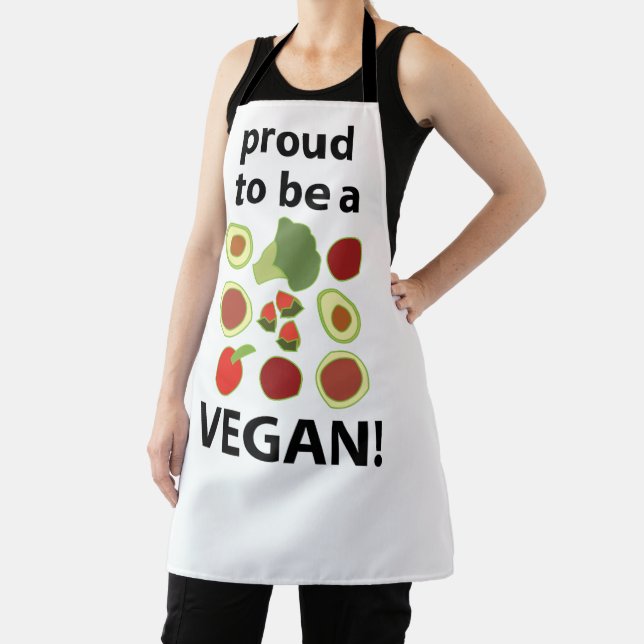 Vegan stolz darauf, Vegan zu sein Schürze (InSitu)