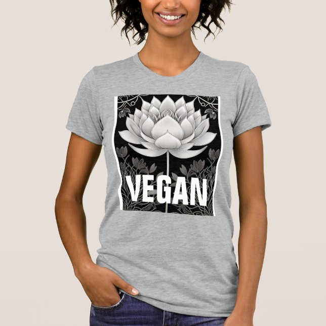 VEGAN t SHIRT (Vorderseite)