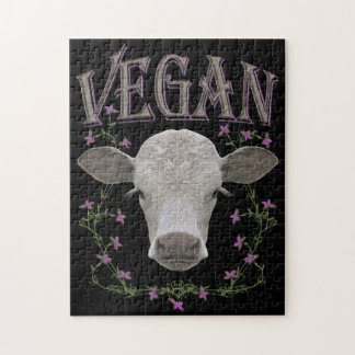 Vegan - Tiere wollen leben Puzzle