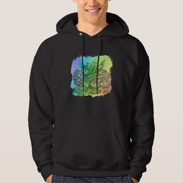 Vegan Vegan  Saying  1 Hoodie (Vorderseite)