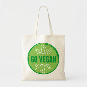 Vegan, vegan, vegetarisch, vegetarisch, tragetasche