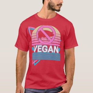 Vegan Veganism Vegetarian Retro Gift1 T-Shirt