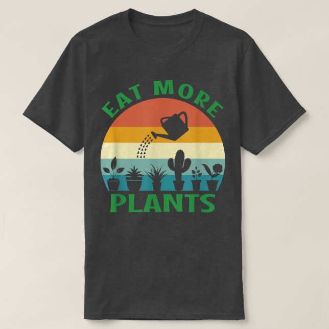 Vegan Vegetarien Pflanze Gartenkaktus Pflanze Des T-Shirt (Design vorne)
