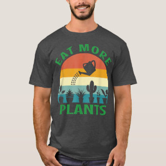 Vegan Vegetarien Pflanze Gartenkaktus Pflanze Des T-Shirt