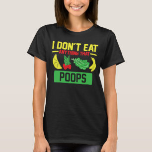Vegan Vegetarisch Ich Liebe Gemüse Gemüse Veganism T-Shirt