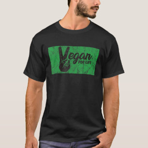 Vegan Vegetarische Pflanze Veganismus Vegetarier D T-Shirt