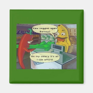 Vegan Veggie Shopping Kühlschrank Rick London Magn Magnet