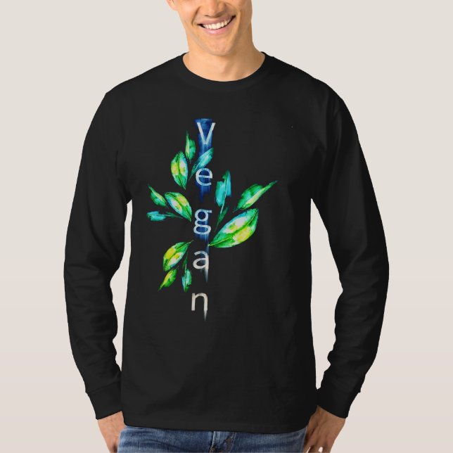 vegan vibe, vegan tee, vegan lifestyle, vegan vibe T-Shirt (Vorderseite)