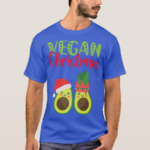 Vegan Weihnachten Avocado Lover Vegetarische Ernäh T-Shirt